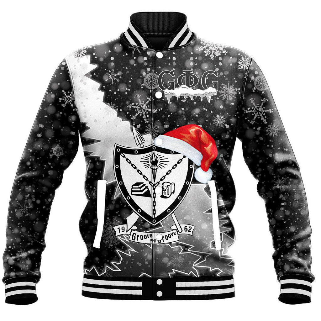 Groove Phi Groove Christmas Baseball Jackets | Africazone.store