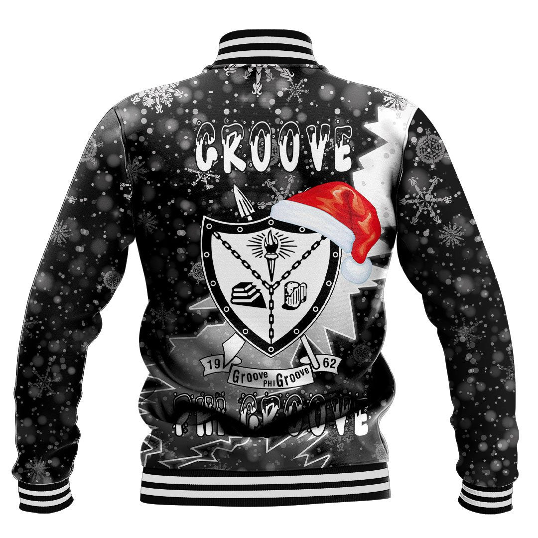 Groove Phi Groove Christmas Baseball Jackets | Africazone.store
