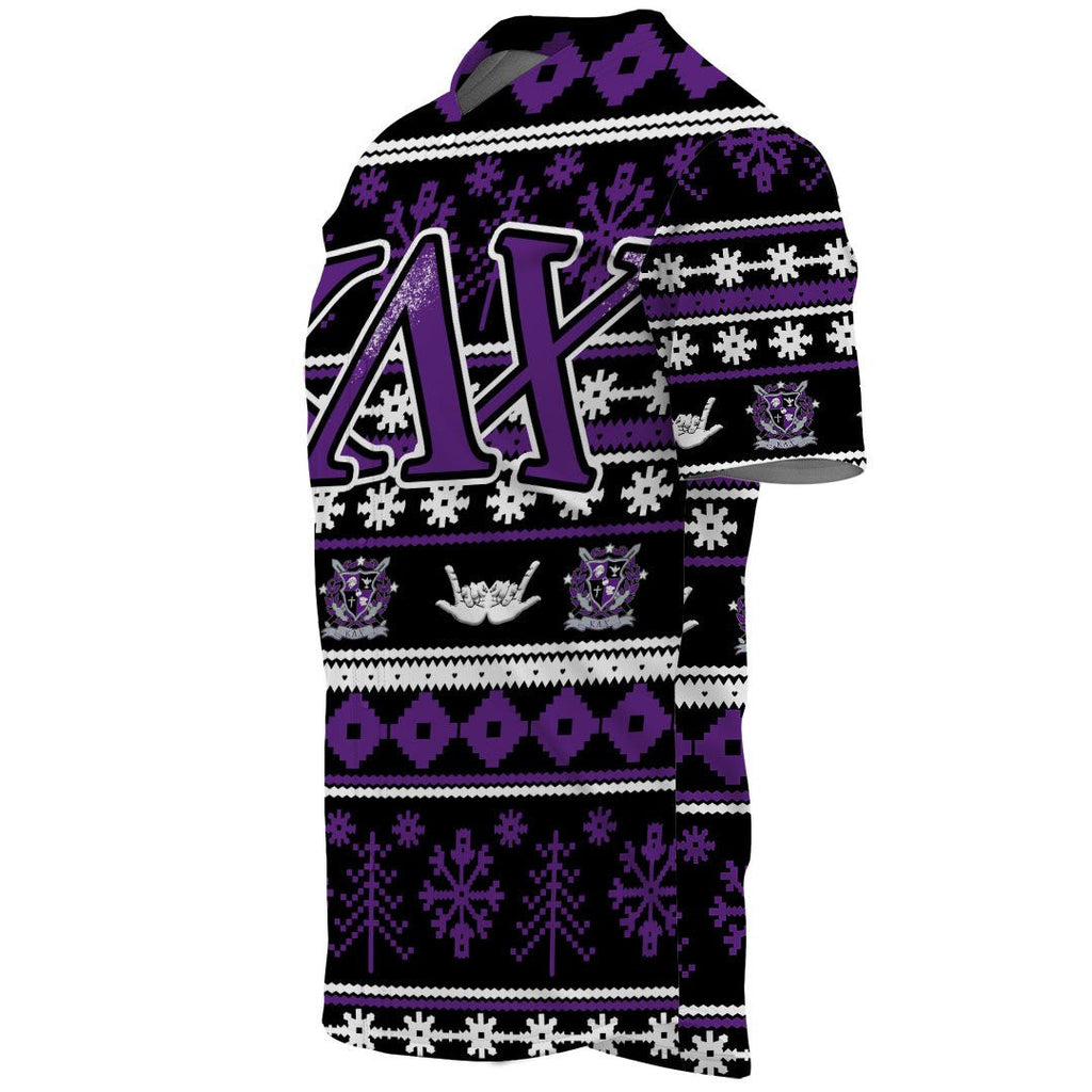 Kappa Lambda Chi Letter Christmas Baseball Jerseys | Africazone.store