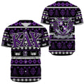 Kappa Lambda Chi Letter Christmas Baseball Jerseys | Africazone.store