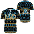 Mu Beta Phi Letter Christmas Baseball Jerseys | Africazone.store
