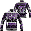 Kappa Lambda Chi Letter Christmas Baseball Jackets | Africazone.store