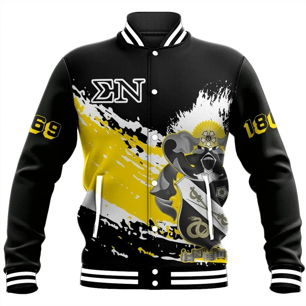 Tip Style Sigma Nu Baseball Jacket A31