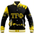 Tau Gamma Phi Face Style Baseball Jacket | Africa Zone.com