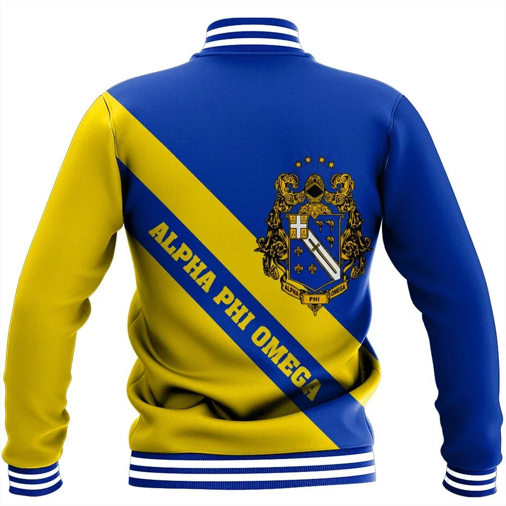 Tech Style Tech Style Alpha Phi Omega Baseball Jacket A31
