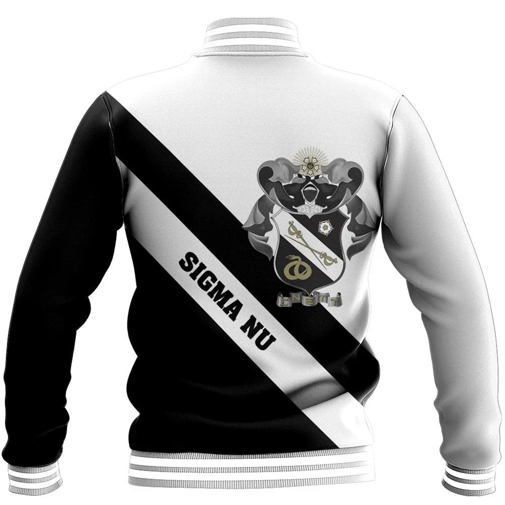 Tech Style Tech Style Sigma Nu Baseball Jacket A31
