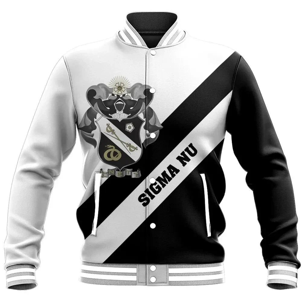 Tech Style Tech Style Sigma Nu Baseball Jacket A31