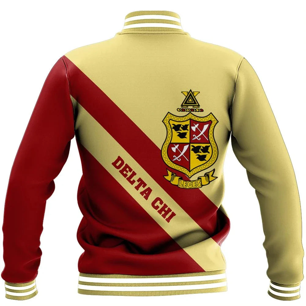 Tech Style Tech Style Delta Chi Baseball Jacket A31