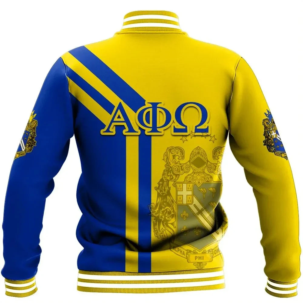 Alva Alpha Phi Omega Baseball Jacket A31