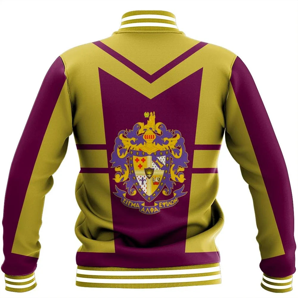 Lugg Style Sigma Alpha Epsilon Baseball Jacket A31