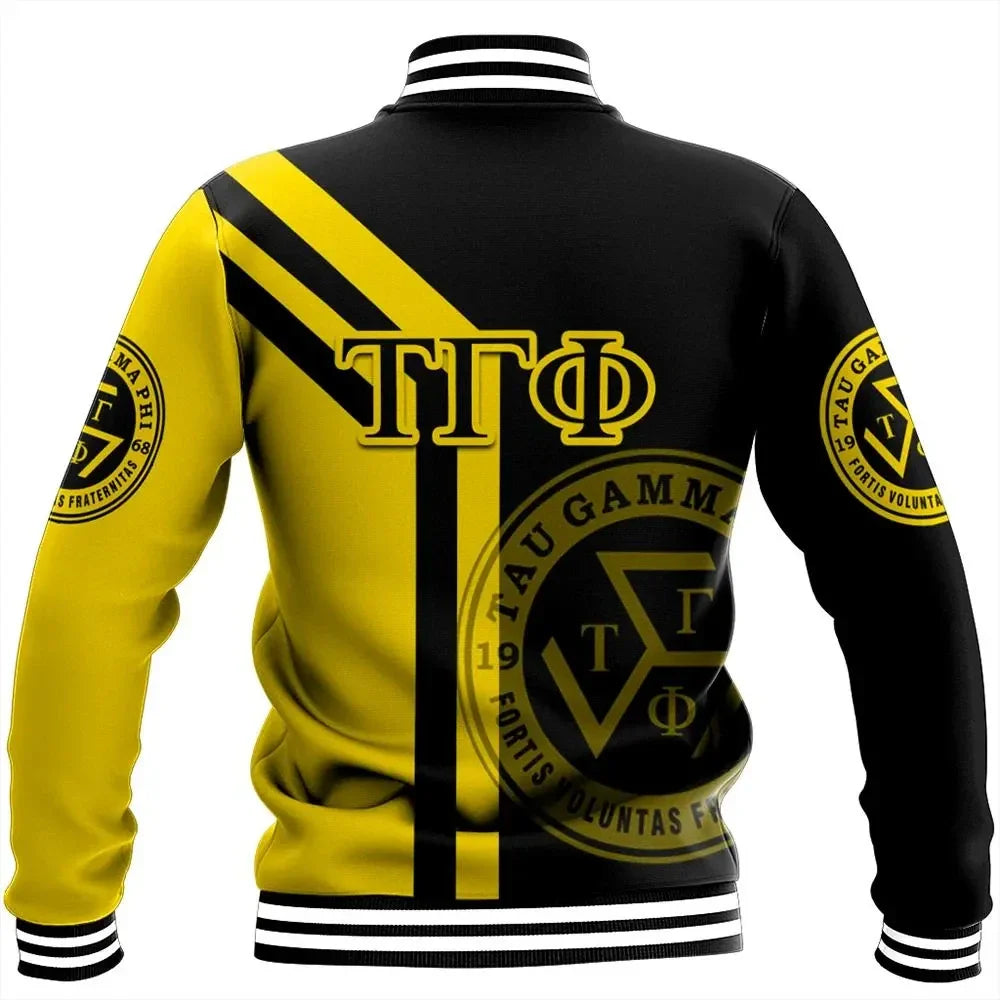 Alva Tau Gamma Phi Baseball Jacket A31