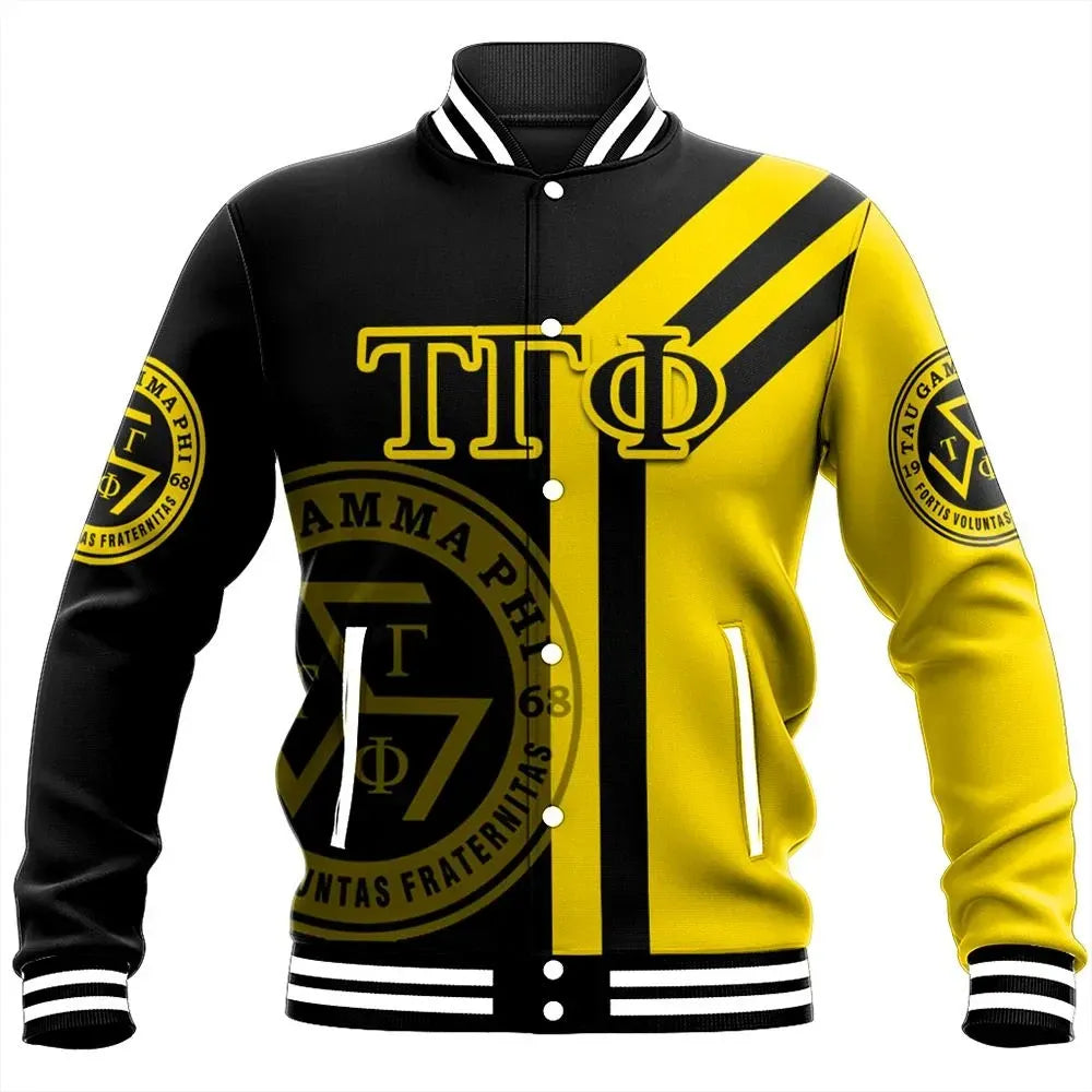 Alva Tau Gamma Phi Baseball Jacket A31