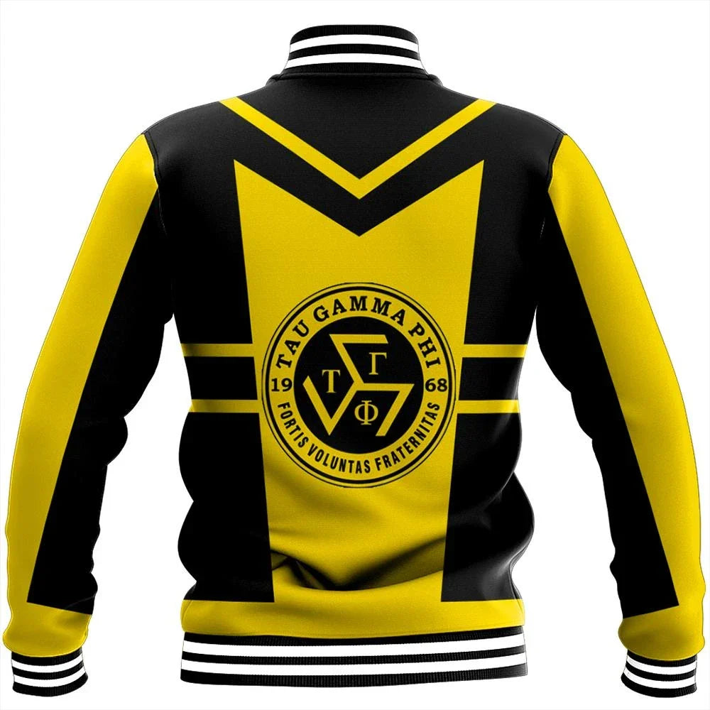 Lugg Style Tau Gamma Phi Baseball Jacket A31