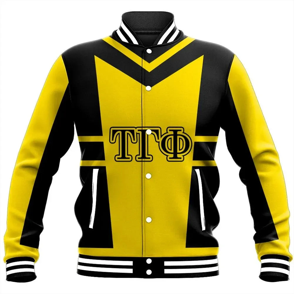 Lugg Style Tau Gamma Phi Baseball Jacket A31