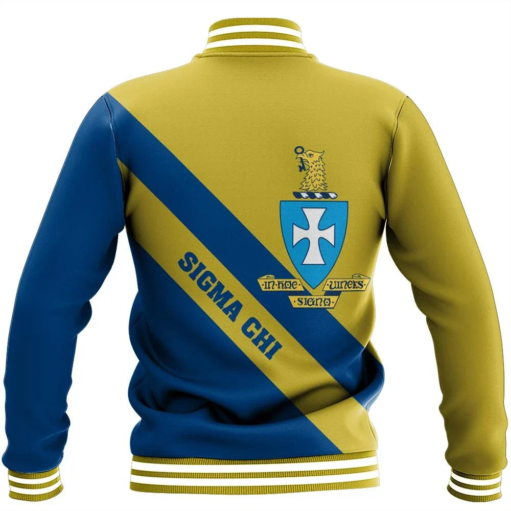 Tech Style Tech Style Sigma Chi Baseball Jacket A31