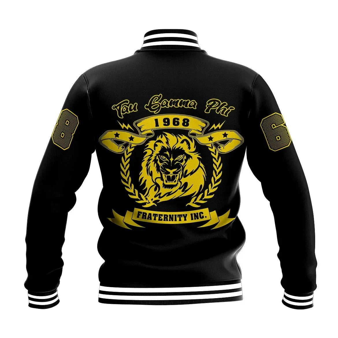 Tau Gamma Phi Letters Baseball Jacket