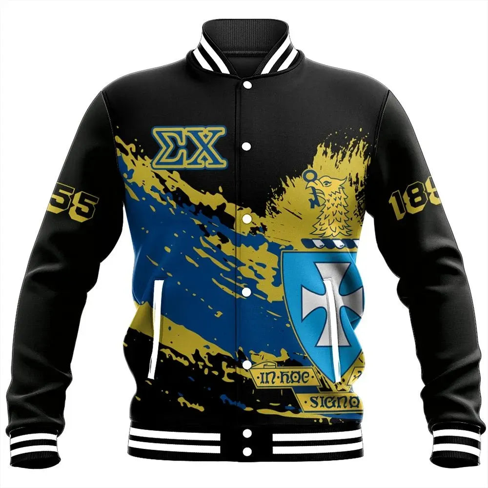 Tip Style Sigma Chi Baseball Jacket A31