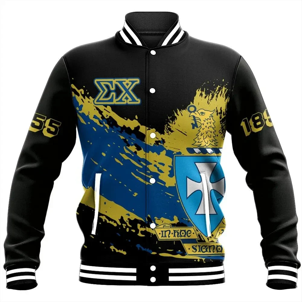 Tip Style Sigma Chi Baseball Jacket A31