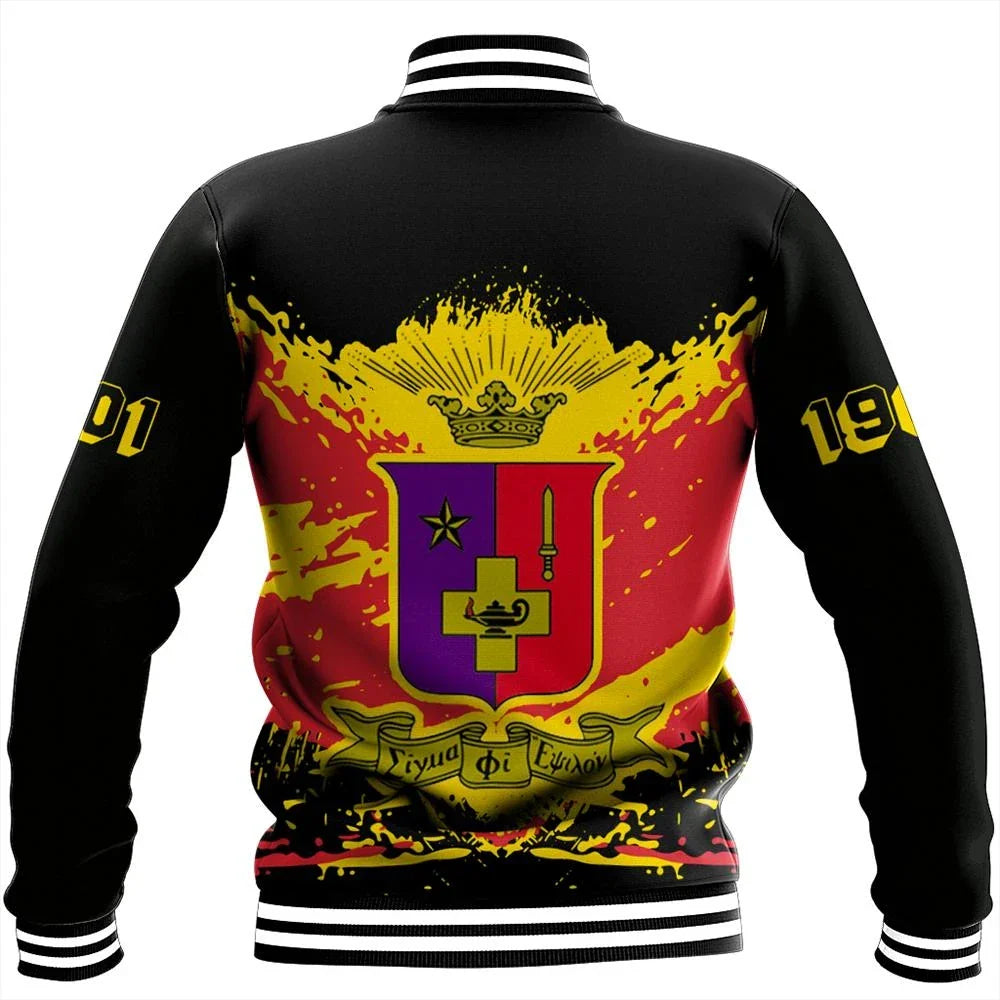 Tip Style Sigma Phi Epsilon Baseball Jacket A31