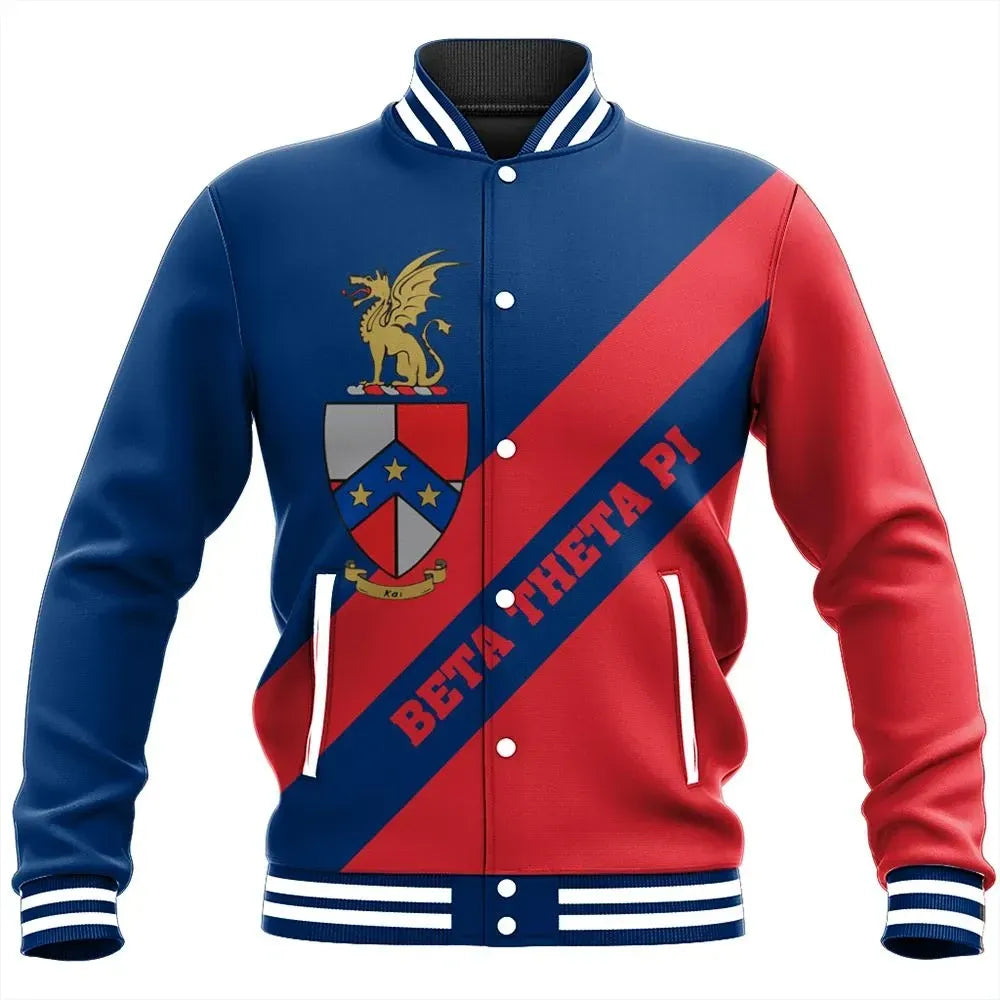 Tech Style Tech Style Beta Theta Pi Baseball Jacket A31