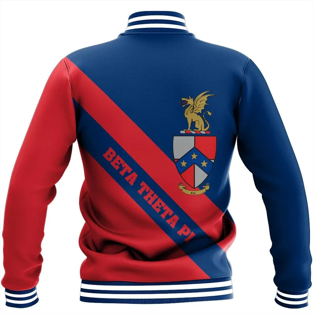Tech Style Tech Style Beta Theta Pi Baseball Jacket A31