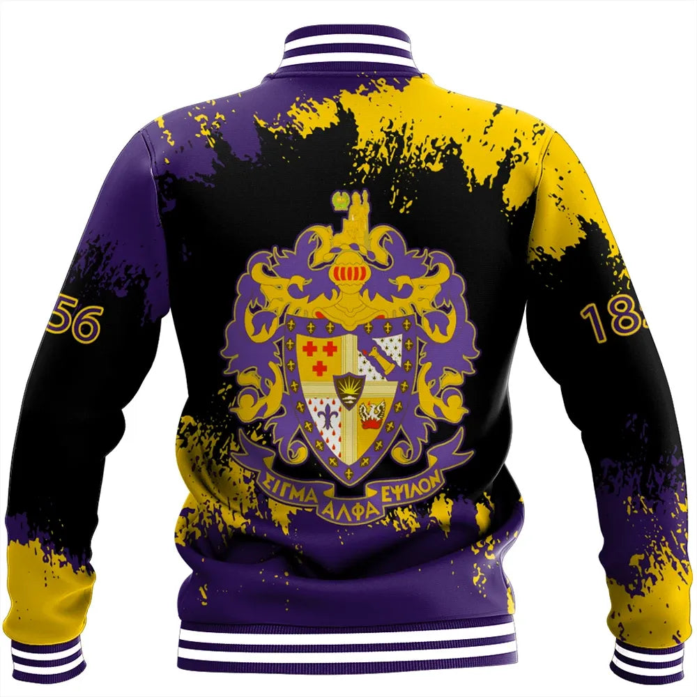 Sigma Alpha Epsilon Baseball Jacket A31