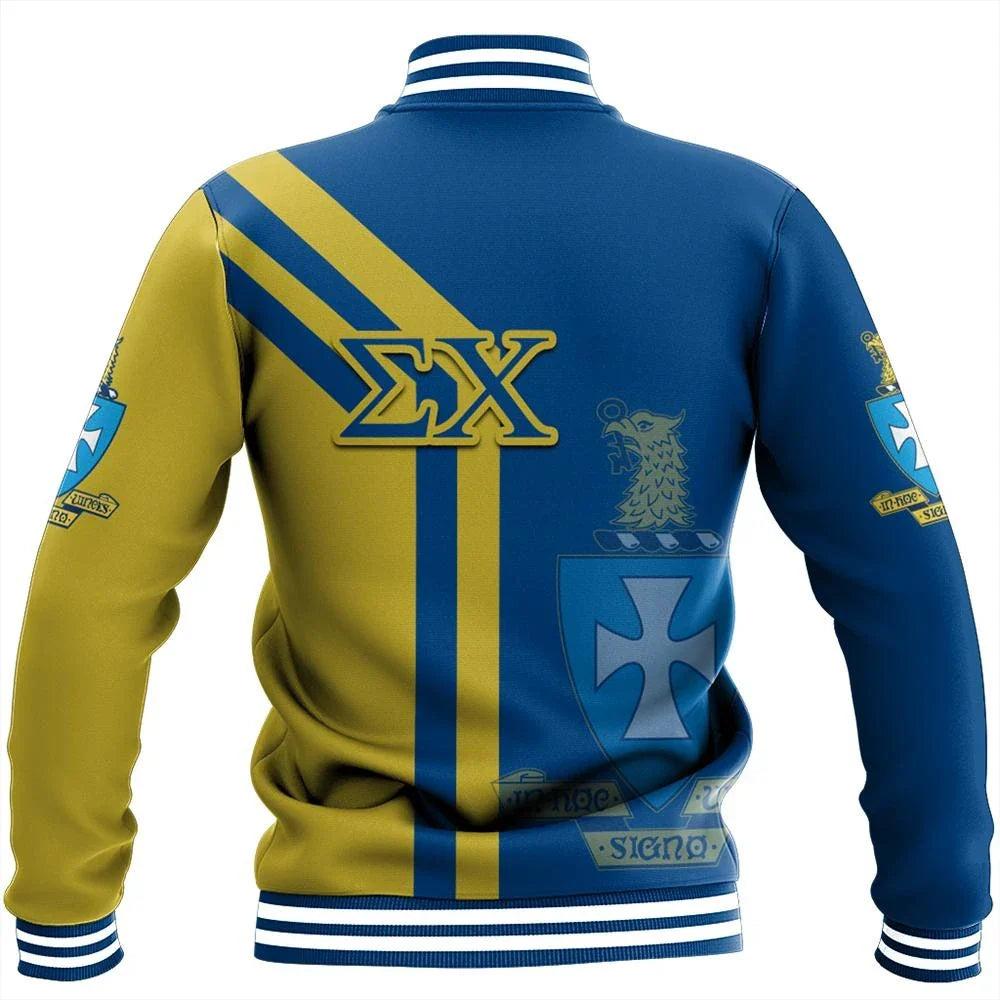Alva Sigma Chi Baseball Jacket A31