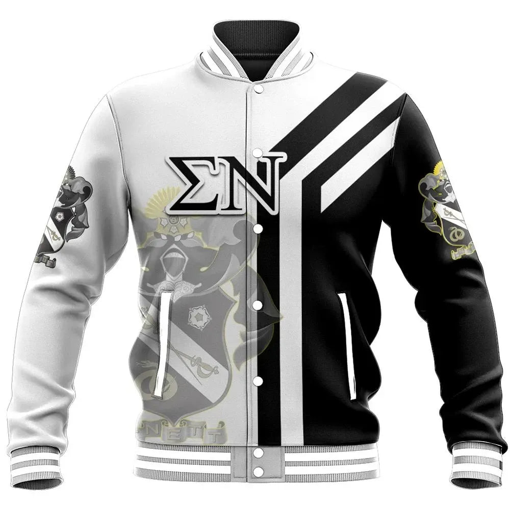 Alva Sigma Nu Baseball Jacket A31