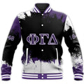 Phi Gamma Delta Face Style Baseball Jacket | Africa Zone.com