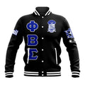 Phi Beta Sigma Letters Fraternity Baseball Jacket | Africazone.store
