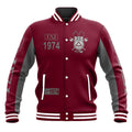 Gamma Delta Iota Frat 1974 Red Baseball Jacket