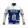 Blue Phi Beta Sigma Baseball Jacket | Africazone.store