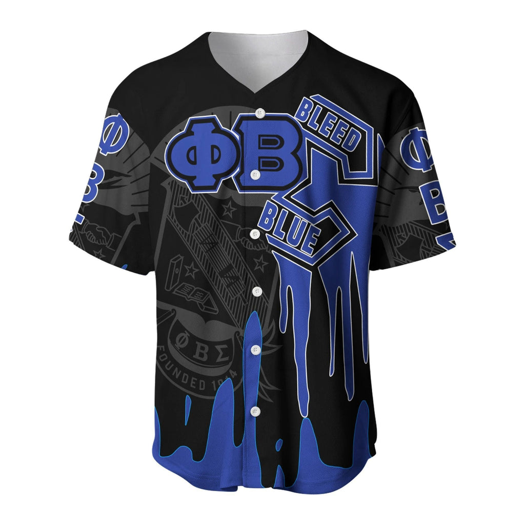 Africa Zone Baseball Jersey - PHI BETA SIGMA BASEBALL JERSEYS SPECIAL STYLE A31