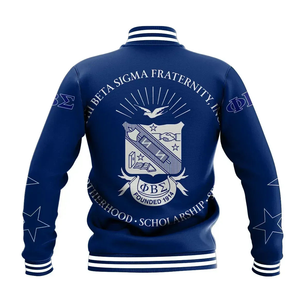 Phi Beta Sigma Fraternity Baseball Jacket