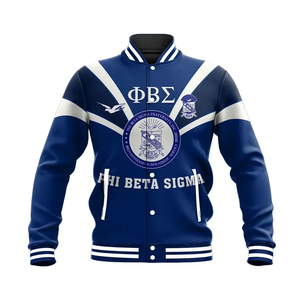Phi Beta Sigma - Tusk Style Baseball Jacket | Africazone.store