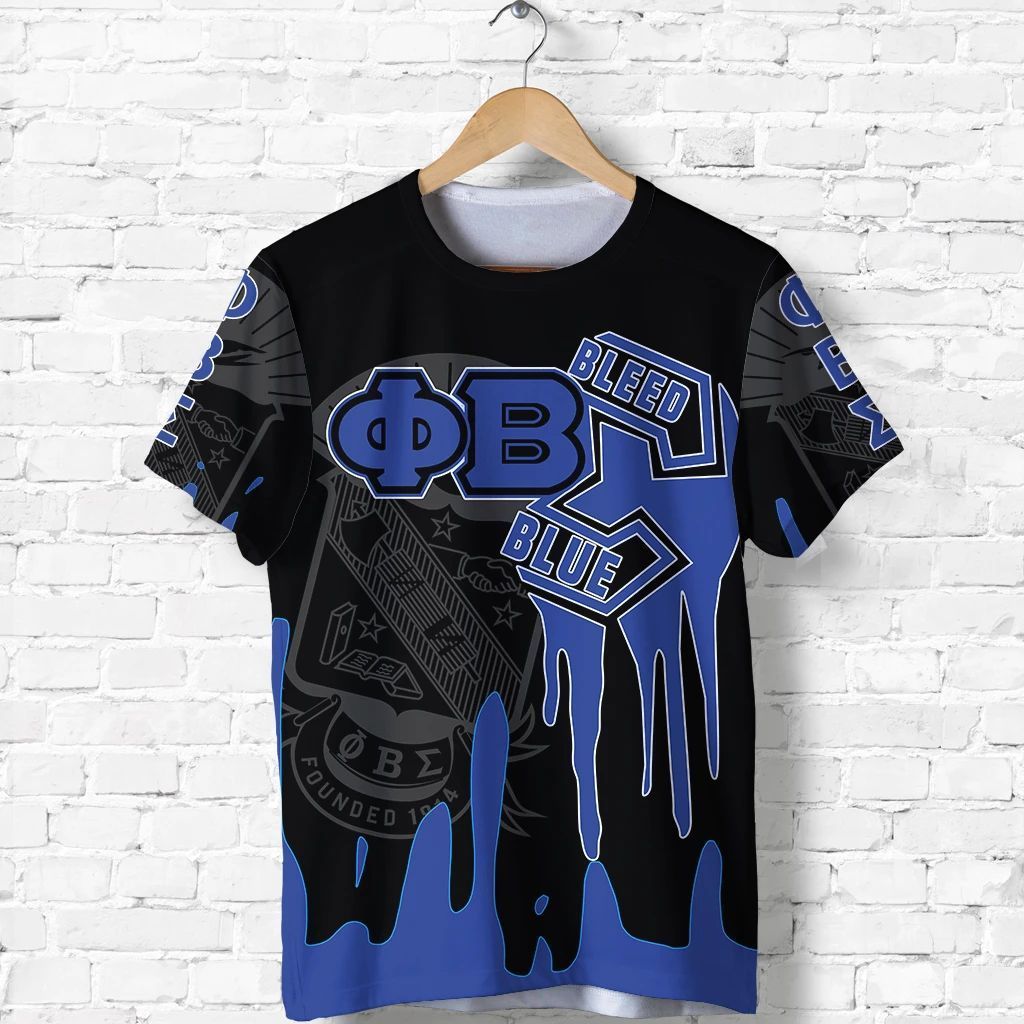 (Personalized) Sigmas 1914 Brotherhood T-shirt - Bleed Blue