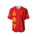 Africa Zone Baseball Jersey - DELTA PHI UPSILON BASEBALL JERSEY PRIDE