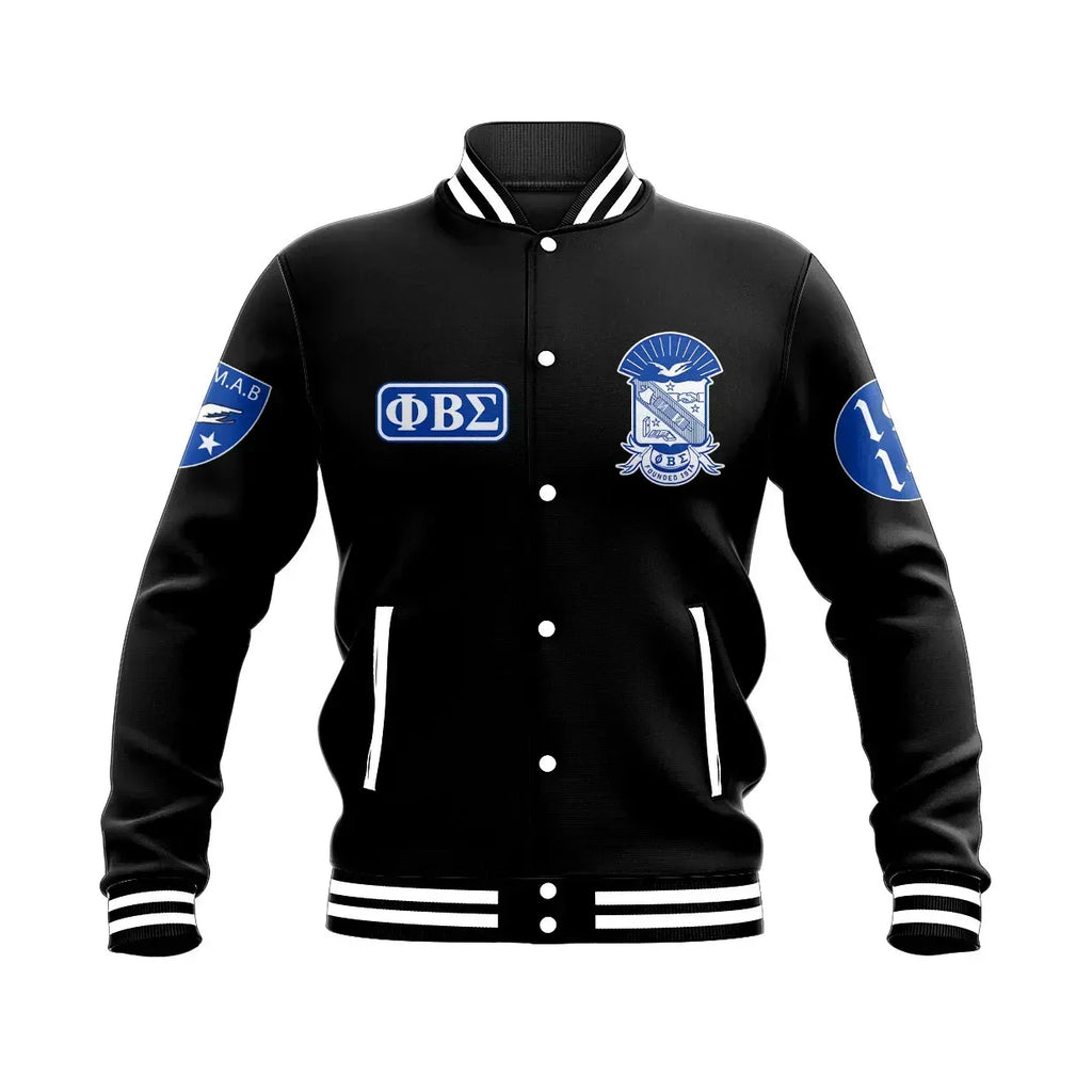 PBS Phi Beta Sigma Fraternity Inc Baseball Jacket