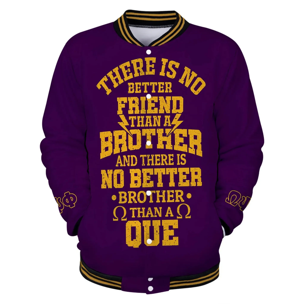 There Is No Better Brother Than A Que Baseball Jacket