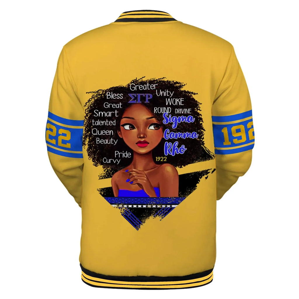 Sigma Gamma Rho Baseball Jacket