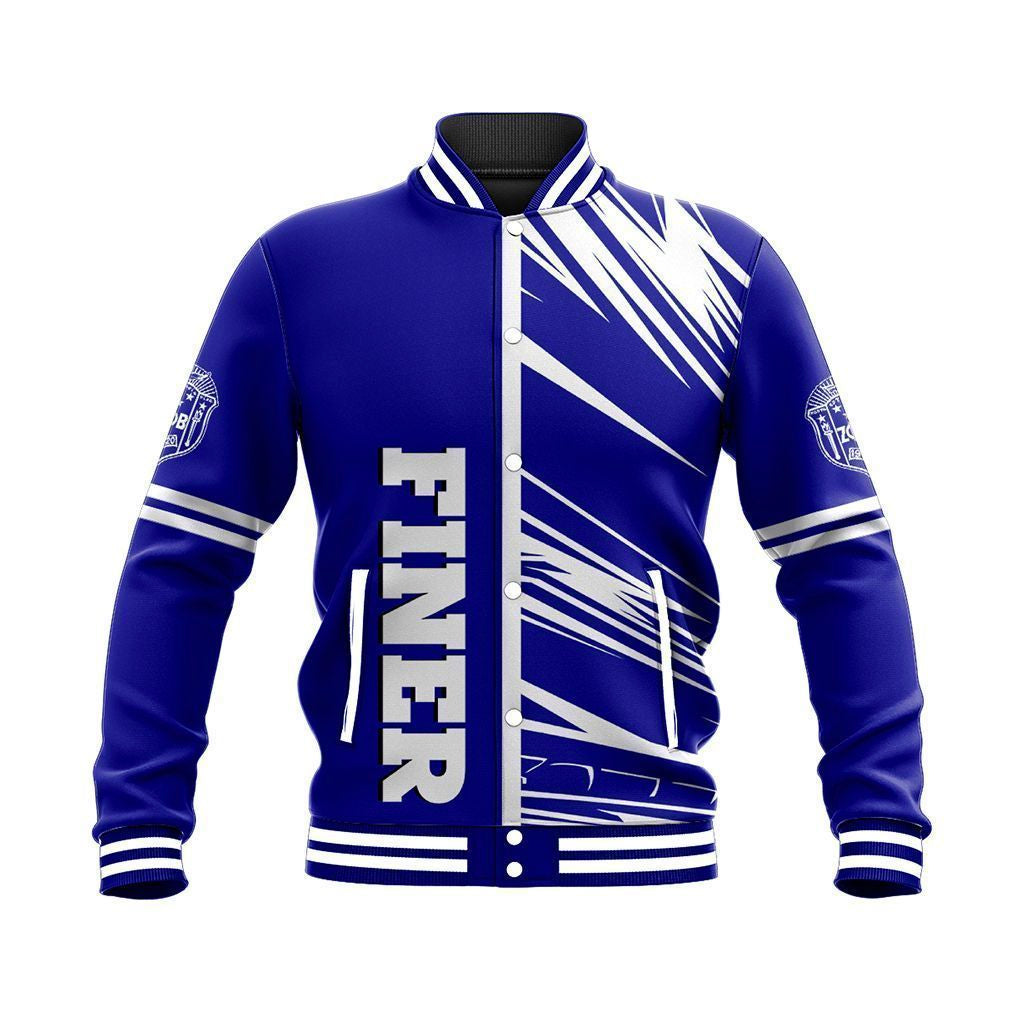 Africa Zone Jacket - ZETA PHI BETA SAINT STYLE BASEBALL JACKET A31