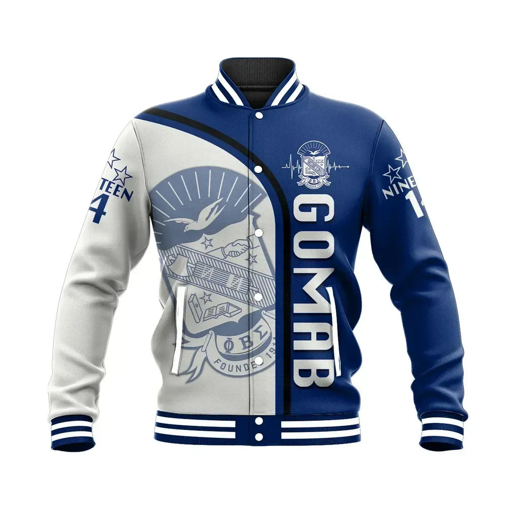 Personalised Phi Beta Sigma In My Heart Baseball | Africazone.store