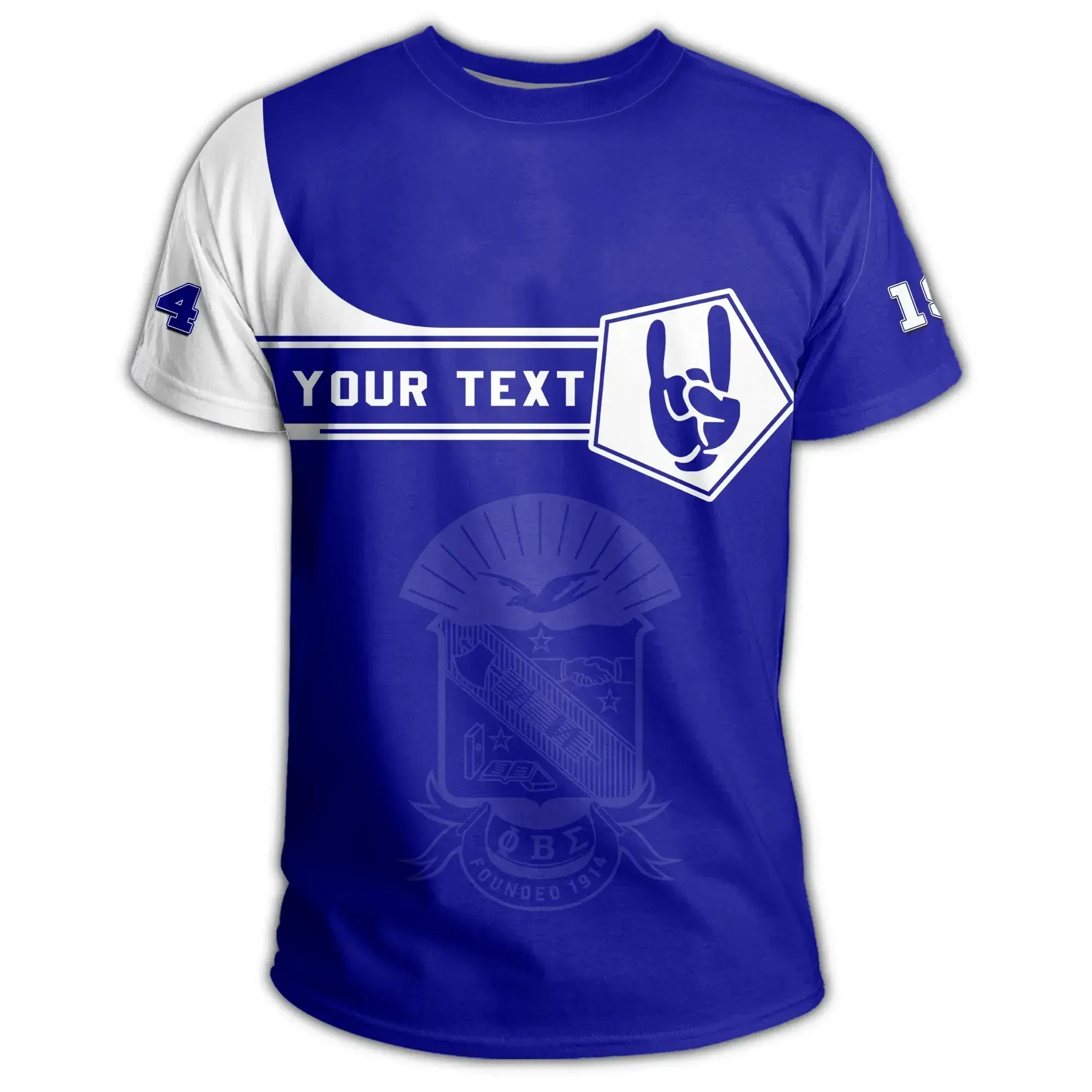 Africa Zone T-shirt - Personalised Phi Beta Sigma T-shirt - Ronald McKenzie J8