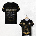 Personalized Alpha Phi Omega - The Scout Sign T-shirt