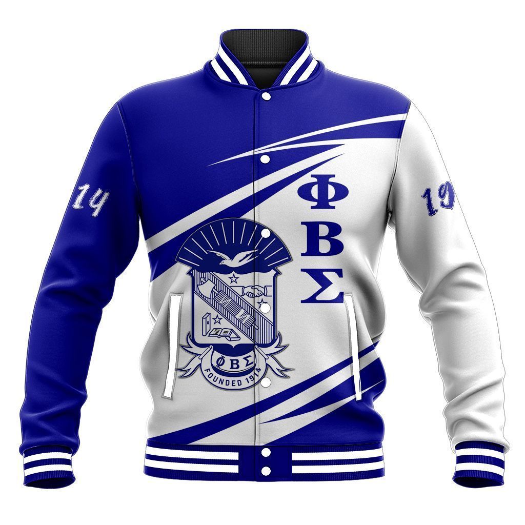 Africa Zone Jacket - Phi Beta Sigma Baseball Jacket - Sco Style J8