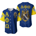 Alpha Phi Omega - Royal Blue Baseball Jersey