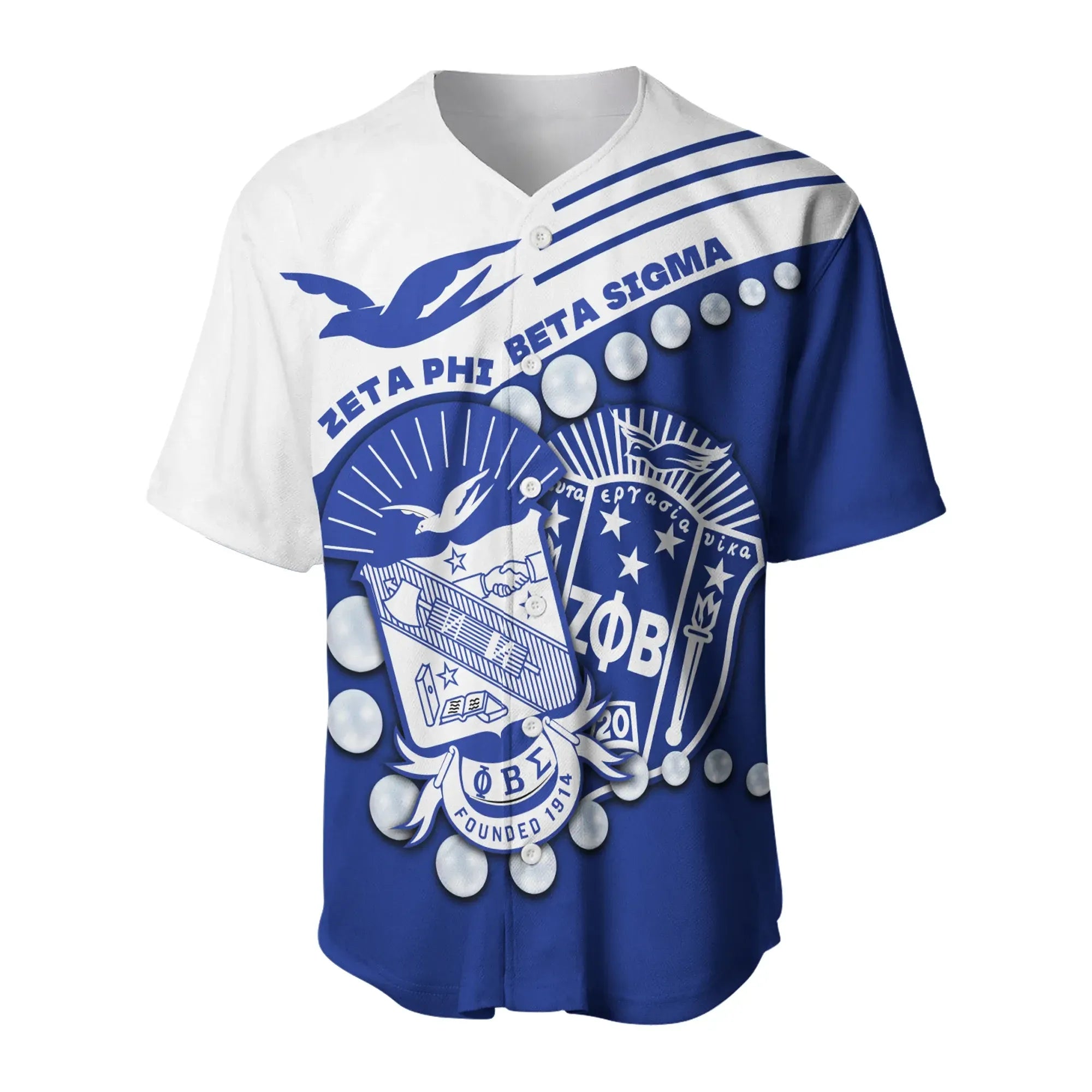 Africa Zone Baseball Jersey - Personalised Zeta Phi Beta Sigma Special Style Baseball Jersey J5