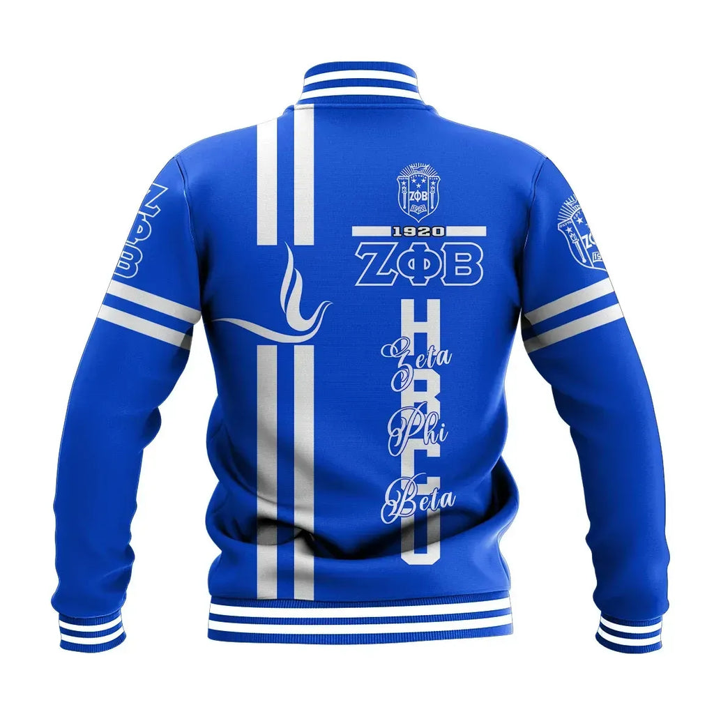 Zeta Phi Beta Baseball Jacket