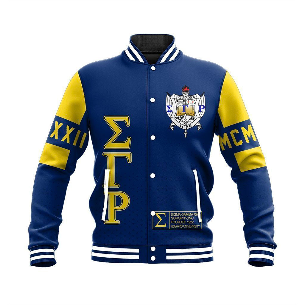 MCM Sigma Gamma Rho Baseball Jacket | Africazone.store