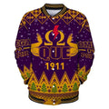 Ques Thunder Christmas Baseball Jacket